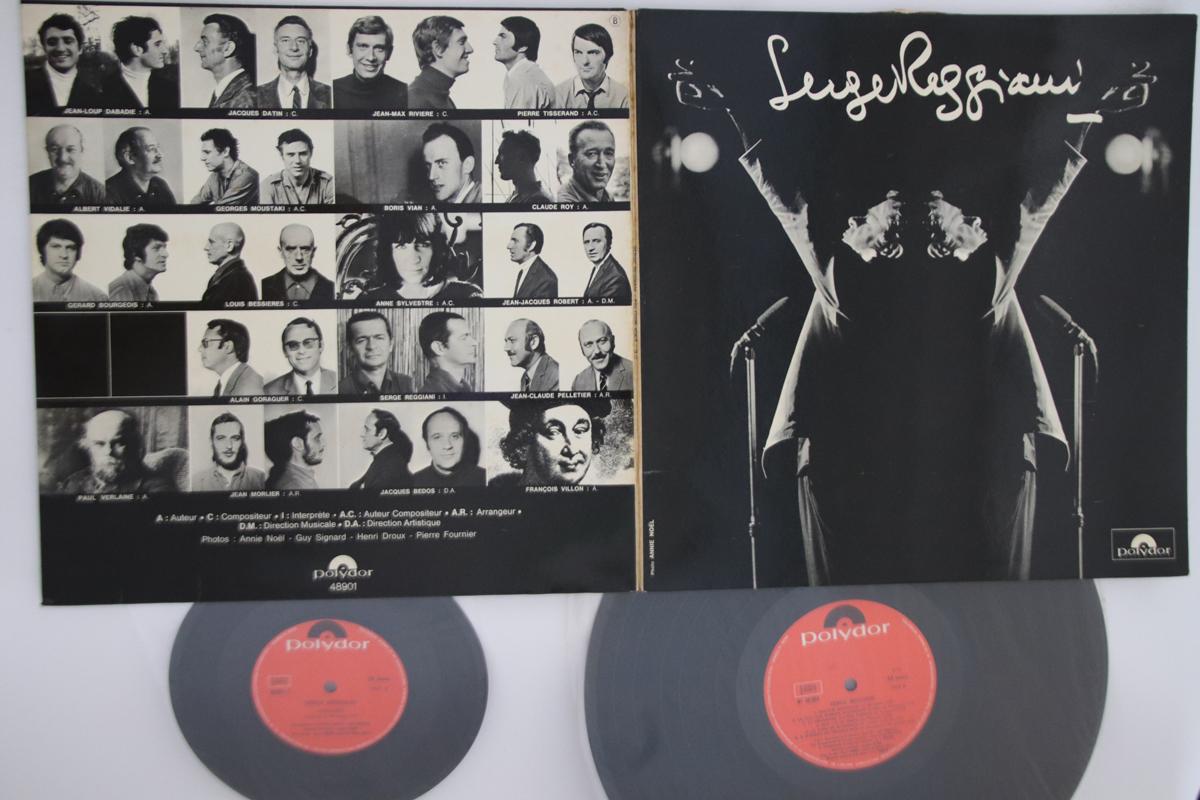 

LP Record SERGE REGGIANI - Serge Reggiani 48901 POLYDOR 1968 France Pop Used