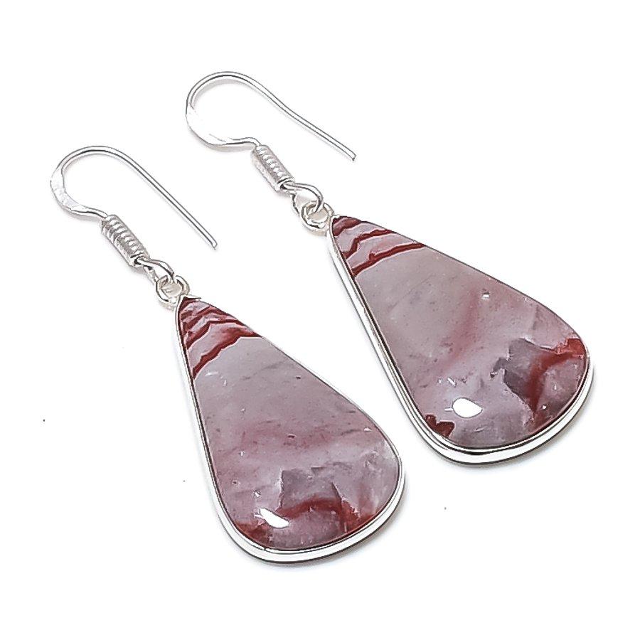 

Natural Dolomite Gemstone 925 Sterling Silver Jewelry Earring 1.93 AEE-10761