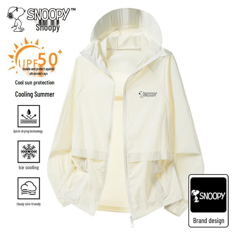 Snoopy Men s UV Protection Sun Jacket 3XL