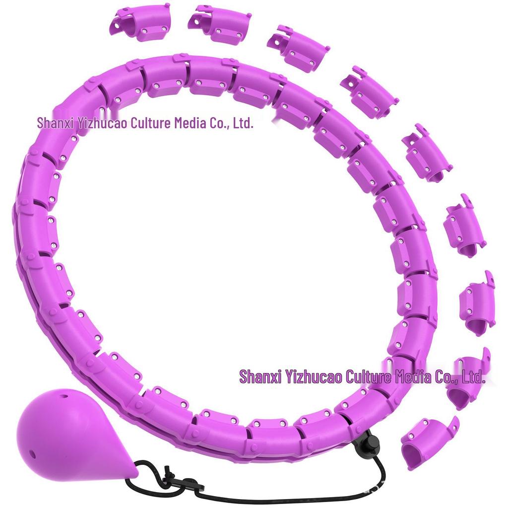 Intelligenter, abnehmbarer Hula-Hoop-Reifen für Frauen – Bauchweg-Effekt, taillenschonendes Fitnessprogramm