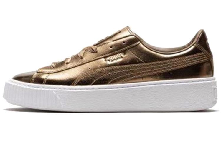 Puma Wmns Basket Platform Luxe Ermine 36