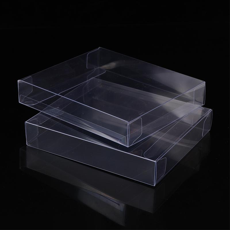 Transparent PET Protective Cover For PS1 DC SS 3CD 4CD Game Card Plastic Storage Display Box Collection Case Gaming Accessories