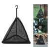 Convenient Triangles Shape Hanging Net Food Drying Net Outdoor Hanging Triangles for Holding Camping Gear