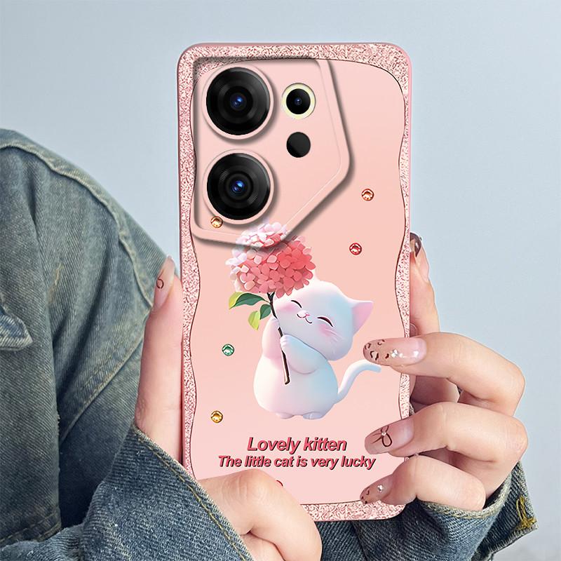 For Tecno Camon 20Premier 5G Phone Case 20 Premier 5G CK9n Cover Silicone Sweet Painted Shell Cartoon Funda Printed Casing Coque