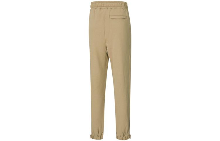PUMA X Maison Kitsune Casual Pants Unisex Light Khaki Moderate Straight Fit Pants 532326-96