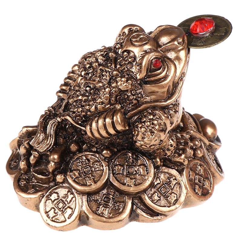 Chinese Amulet Toad Frog Feng Shui Yin Yang Home Office Decor  Vintage Protect Charm Talisman Powerful Wealth Success Health Lucky Jewelry Unisex