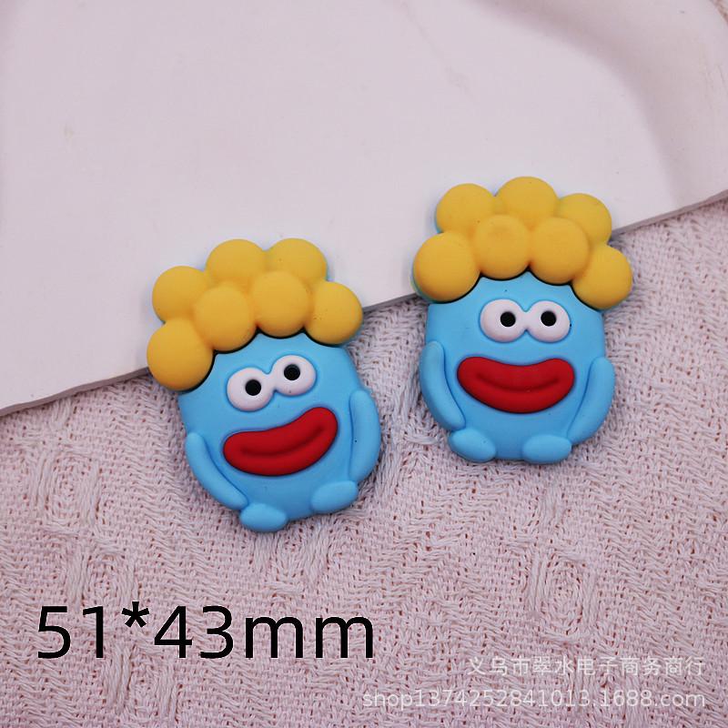 Multi-color PVC Sausage Mouth Patch: Cute & Versatile Accessory for Clothing, Hair Clips, Ties, and Jewelry