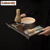8PCS Japanese Power Yin Matcha Set Safe Bamboo Whisk Teaspoon Tea Sets Whisk Stand Beverage Shop Tea-making Tools Accessories