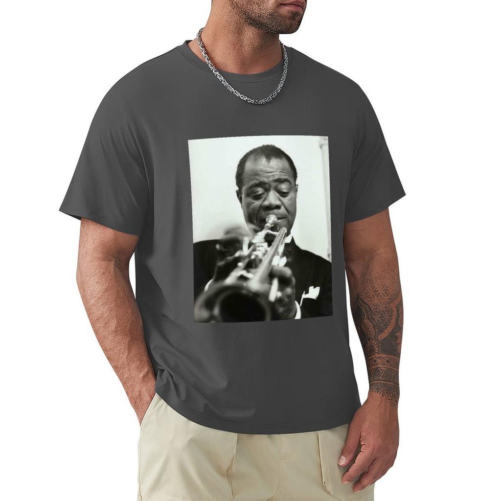 Remembering Louis T-Shirt Summer Top Plain T Shirts for Men Cotton
