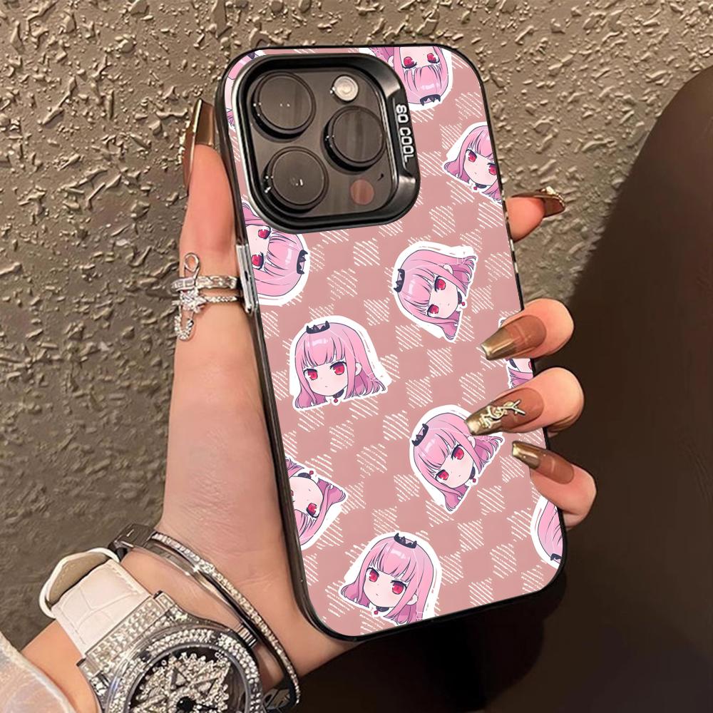 

Holo Mori Calliope Translucent Mobile Phone Case for iPhone 17 16 15 14 13 12 11 X XR XS Air Pro Max Plus Colorful Cover iPhone X