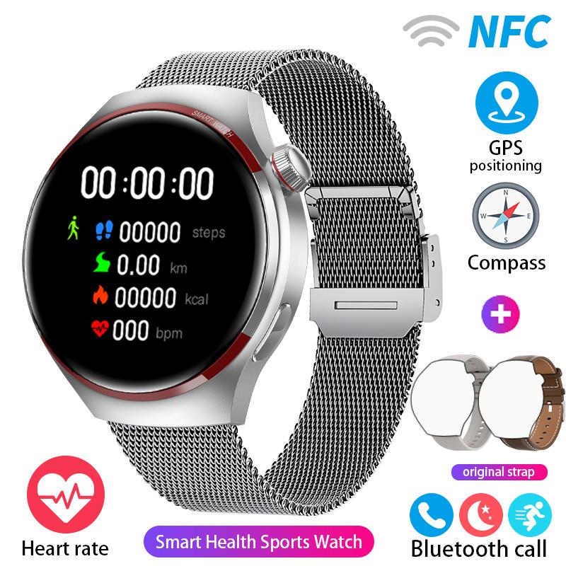 2024 For Watch Pro Smart Watch Men GPS Tracking AMOLED 360*360 HD Screen Bluetooth Call Sports Smart Watch