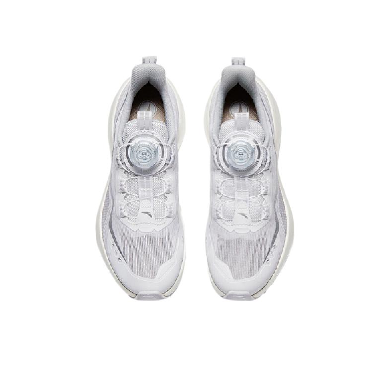 Anta Kids Hydrogen Jump Running Series Fashion Trendy Versatile Low-Top Running Shoes Kids sneaker Anta-White 332535563S-1