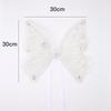 Luminous Butterfly Embroidery: Valentine's Cake Decoration & Fairy Figurine Gift