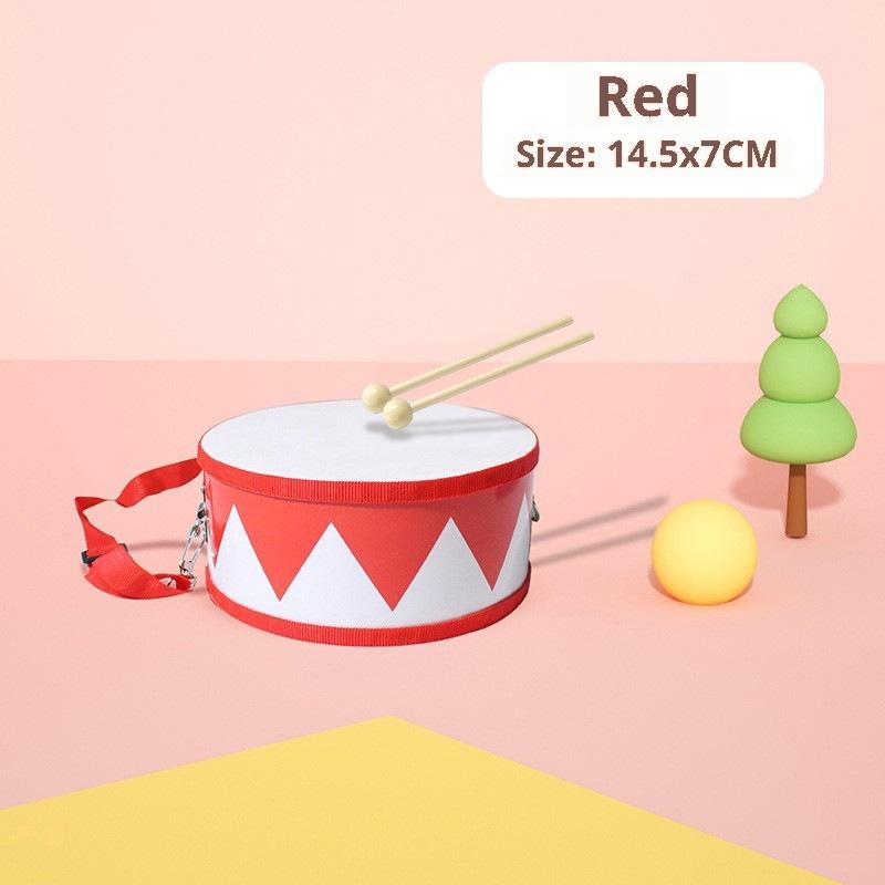 Drum Wood Kids Early Educational Musical Instrument For Children Baby Toys Beat Instrument Hand Drum Tabora