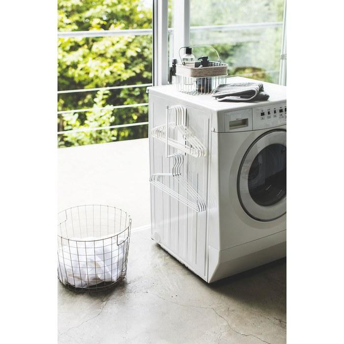 Yamazaki Magnet Laundry Hanger Storage Rack S White