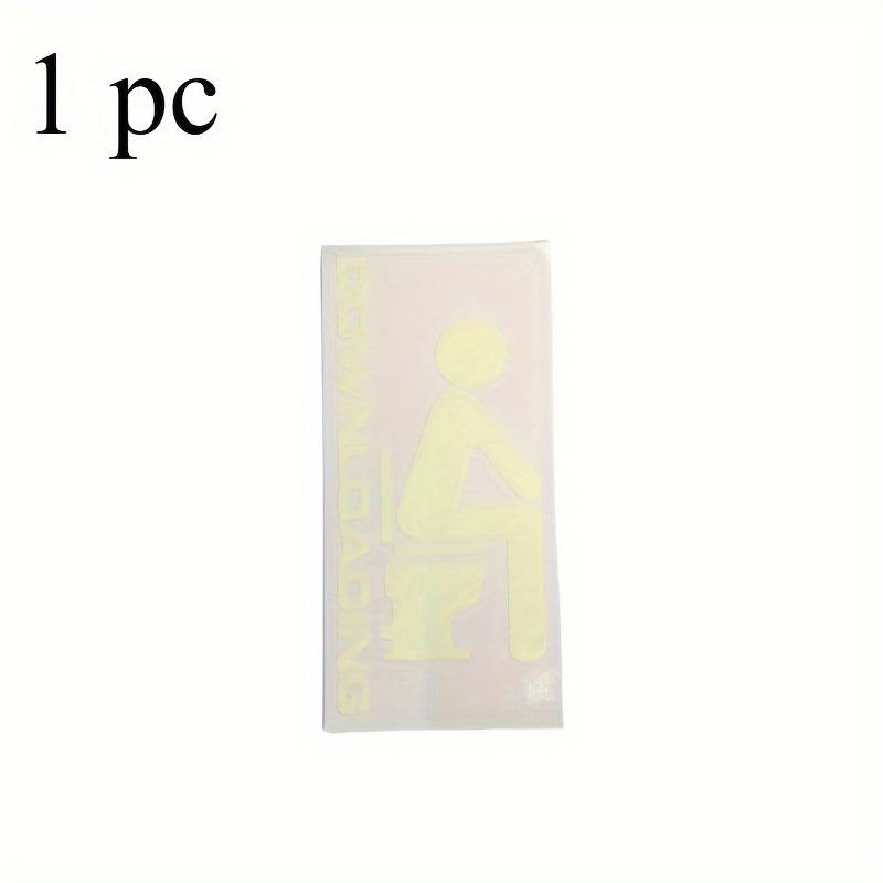 Neuheit Kreativ Lustig Toilettensitz Aufkleber Badezimmer Dekor , Toilettensitz Aufkleber Wandbild Kunst Dekoration, Toilettenaufkleber