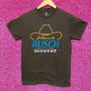 Welcome To Busch Light Country Vintage Style Brown T-Shirt