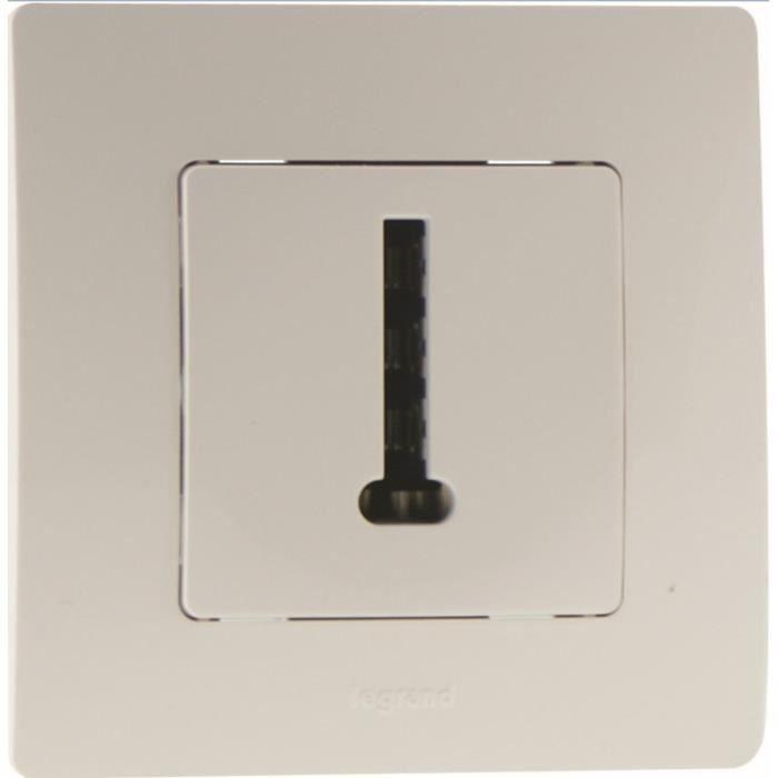 Prise téléphone - Legrand - Niloé - 8 contacts - Finition Eclat - A encastrer