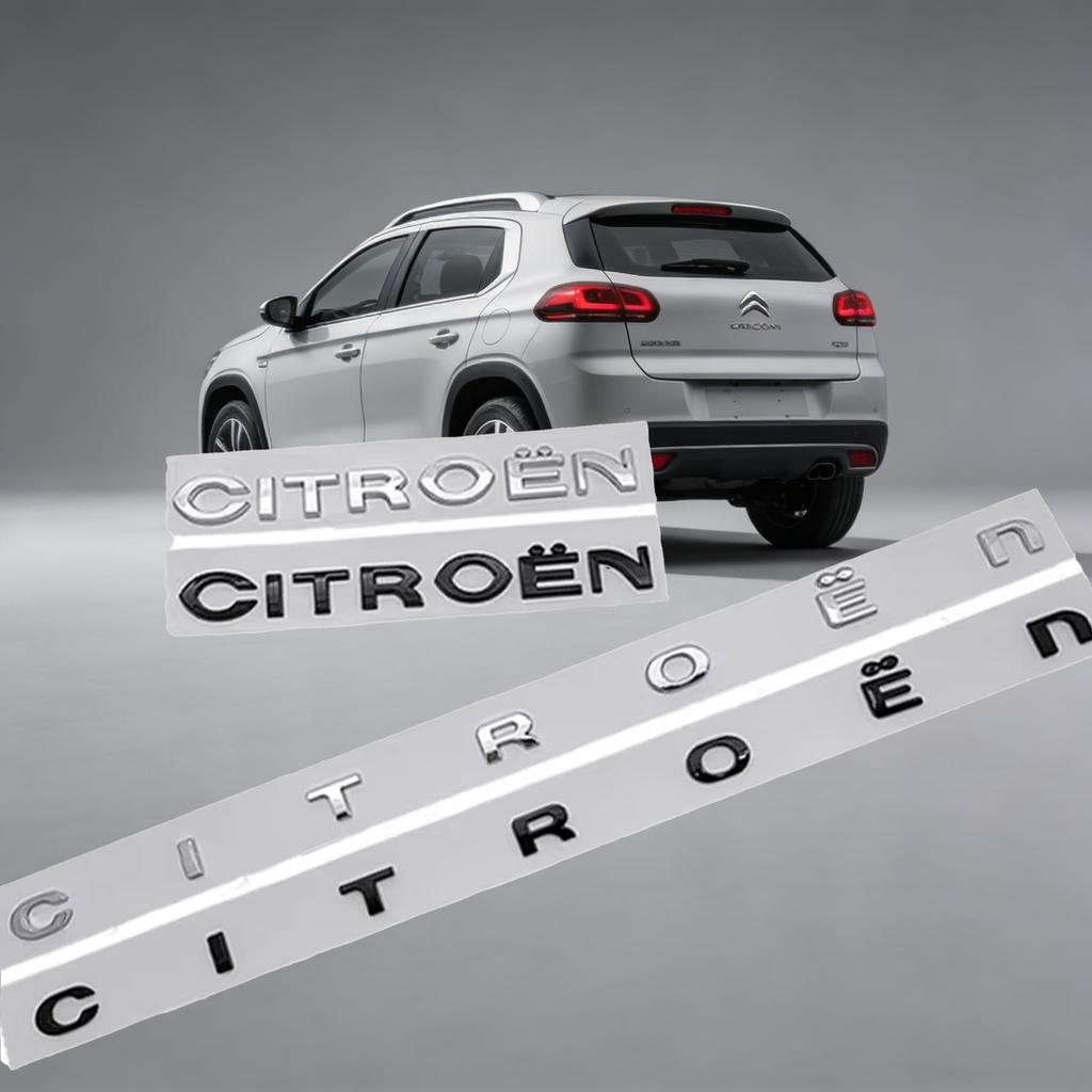 ABS 3D Car Rear Trunk Emblem Badge Sticker for Citroen C1 C2 C3 C4 C5 C4L C-Elysee Berlingo Jumpy Grand Picasso Saxo Xsara DS3 ald256
