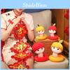 Chinese Year New Zodiac Snake Plush Toy Mascot Stuffed Doll Holiday Gift Decor
