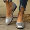 Women Flats Ballet Shoes Round Toe Shallow Mouth Loafers Shoes for Women Comfortable Driving Mary Jane Shoes Zapatos De Mujer