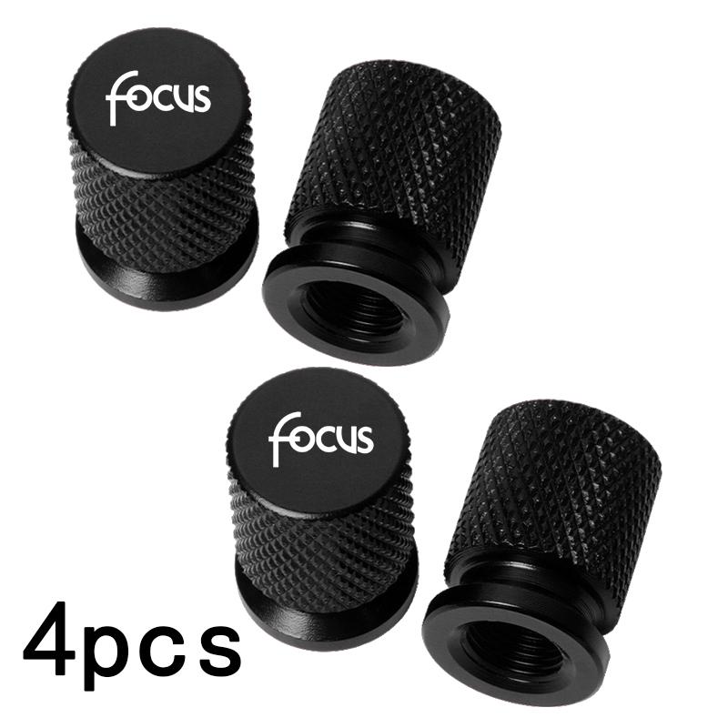 TQ012Car Wheel Tire Valve Caps Tyre Stem Covers Airdust Waterproof For Ford Focus 2 3 MK1 MK2 Fusion Escape Kuga Mondeo Accessories