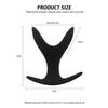 Opening Butt Expander Speculum Dilator Masážní přístroj na prostatu bodu G pro dospělé Produkty Dildo Silikonová anální zátka