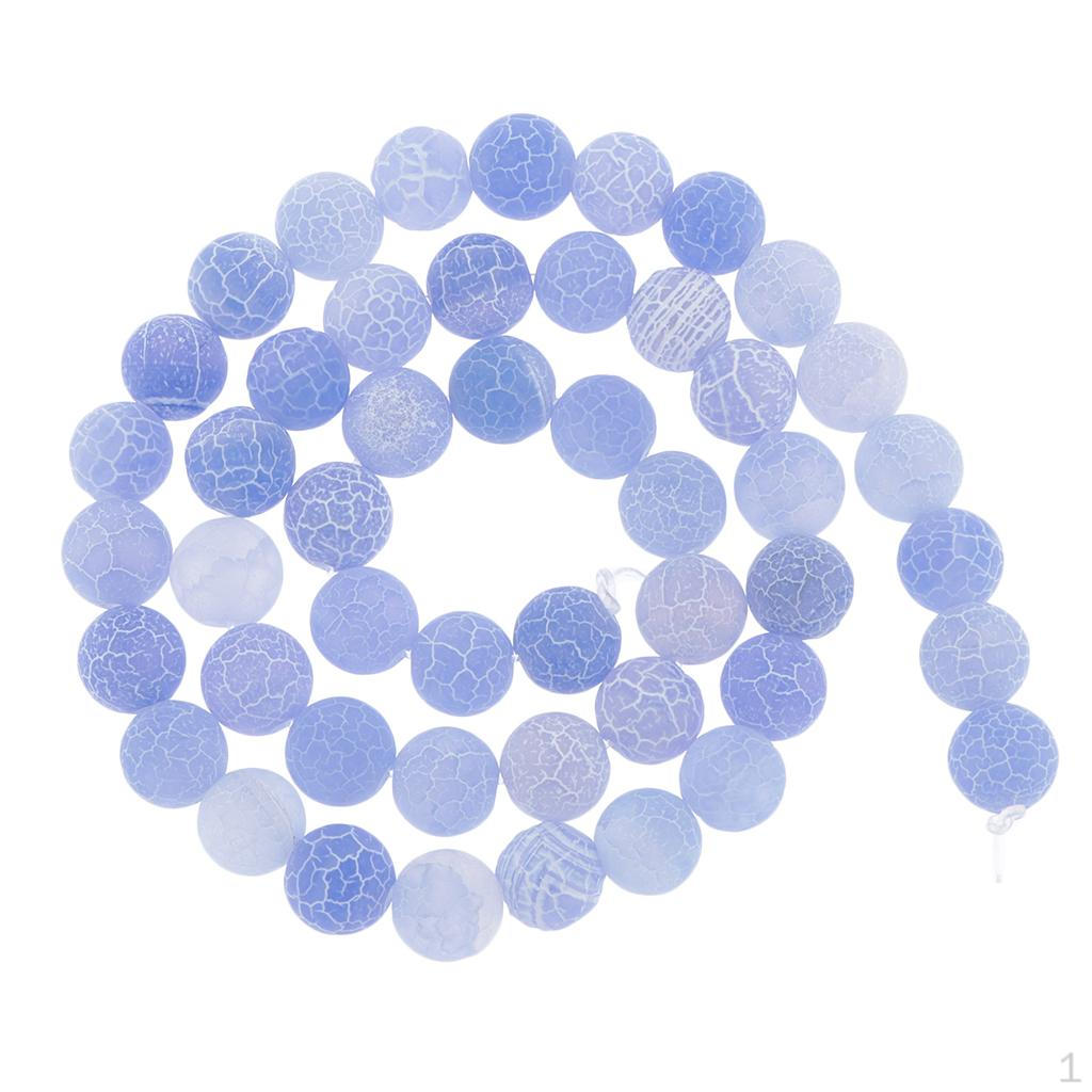 Polished Loose Bead Gems For Bracelet Necklace Ring Making 8MM