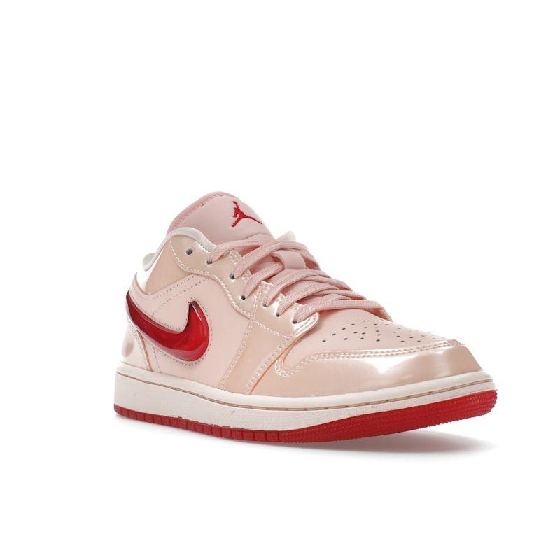 Air Jordan 1 Low SE Patent Valentines Day Dámské Tenisky Růžové Washed-Coral Gym-Red HF3174-600