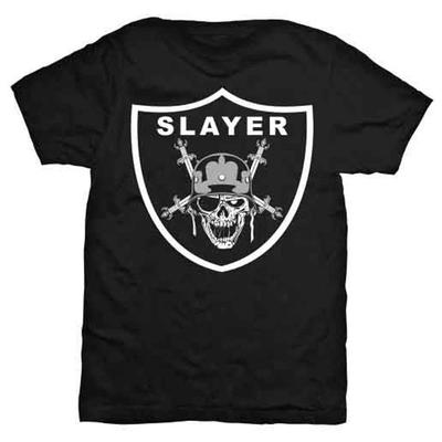Slayer Slayders Logo della Band T-shirt 100% Cotone Magliette Uomo Top S
