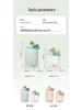 Large Capacity Cold Water Pitcher with Spigot for Juice, Tea, and Cold Brew