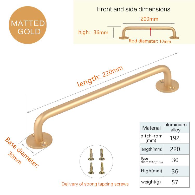 Sliding Door Handles Modern Kitchen Cabinet Handle Barn Door Pulls Furniture Drawer Handle With Screw Sliding Closet Door Handle