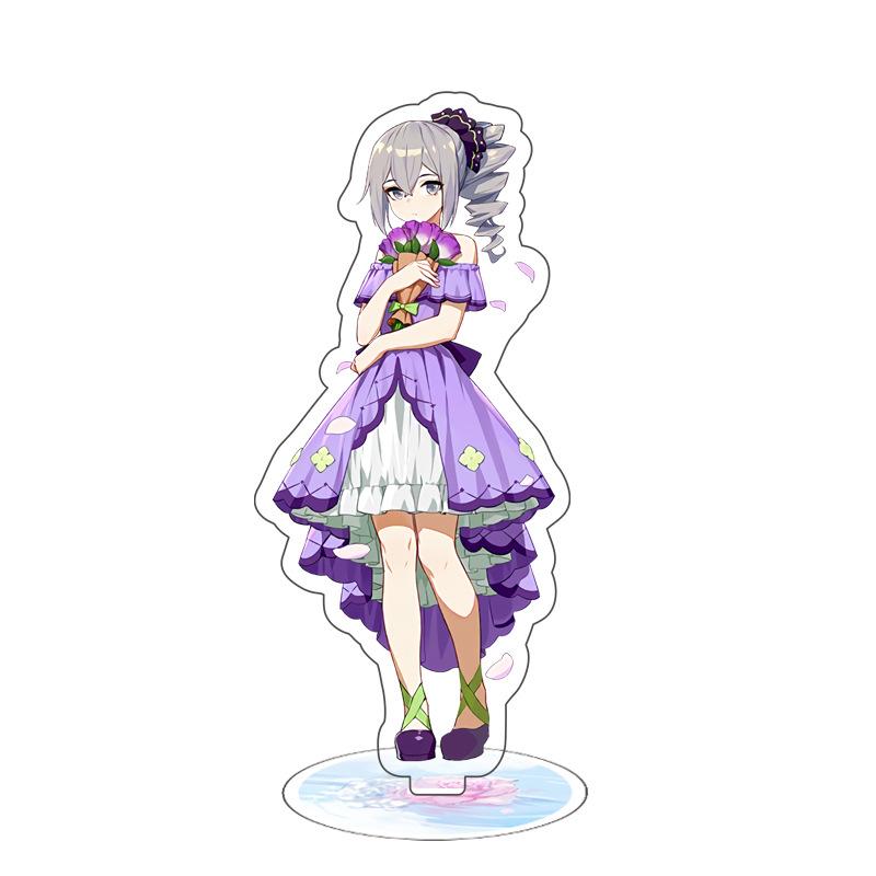 Game Anime Mobile Surroundings Model Acrylic Figure Stand Painted Desk Decor Ornament Gift