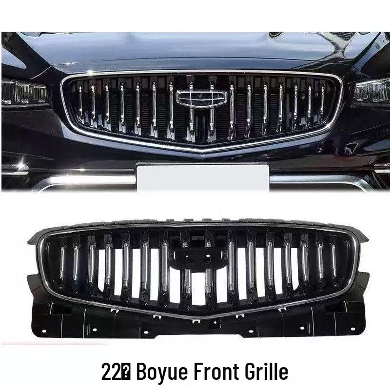 Geely Boyue 20-22 Front Grill Assembly: PRO Bright Mesh Radiator Grille