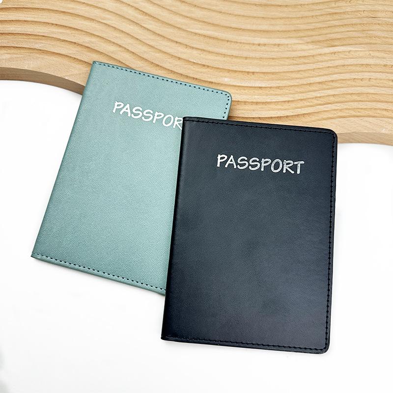 Spot PU Leder Passhülle & Gepäckanhänger Set - Anpassbares Reisegeschenk mit Logo-Option