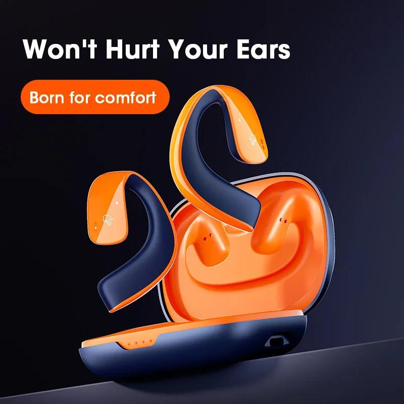 JYL TS Air Conduction Earbuds TWS Bluetooth Waterproof Panoramic Sound Sport Open-ear Comfort