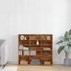 Vidaxl CD Storage Cabinet, Old Wood, Wood-Based Material