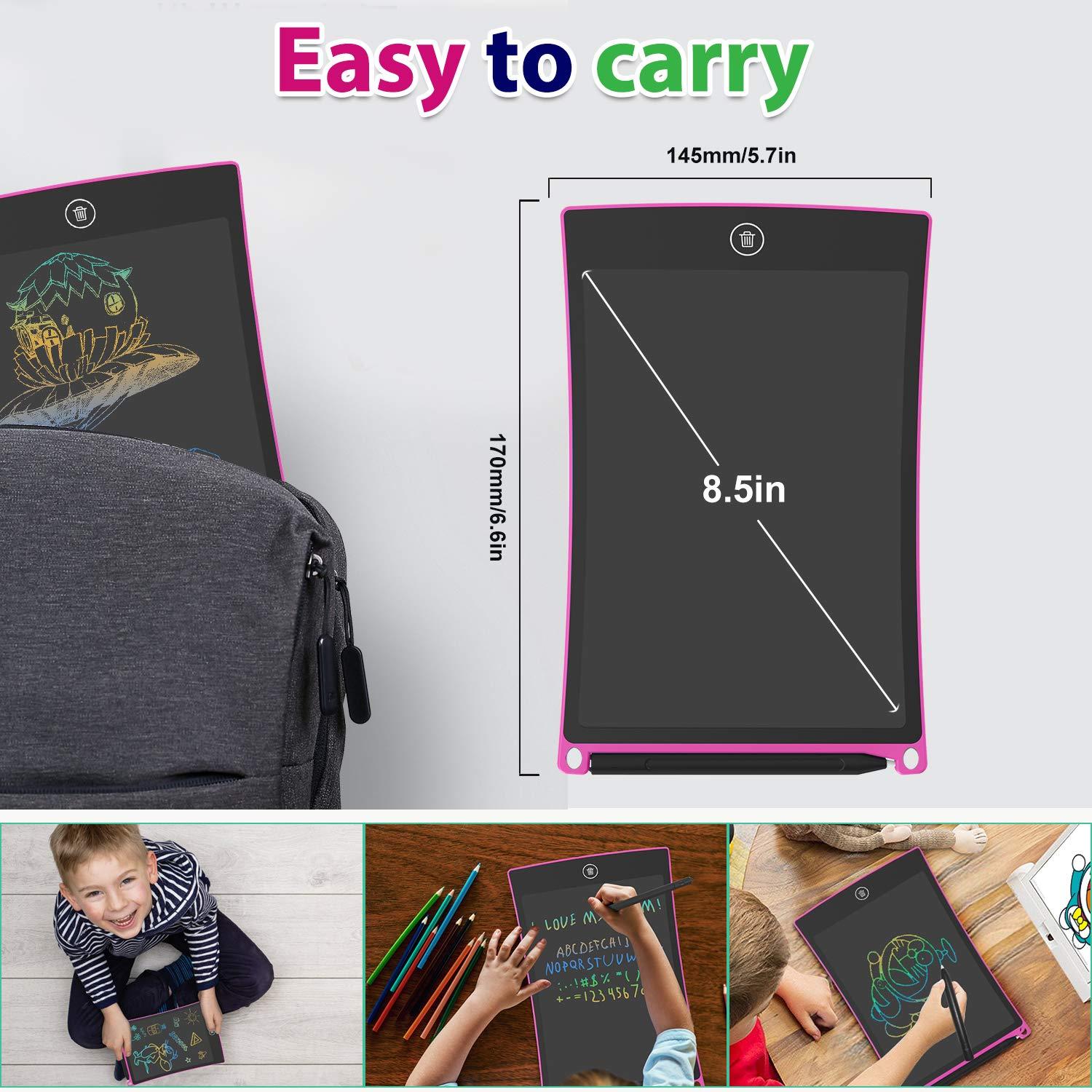 

8,5-дюймовая игрушка для рисования, детская ЖК-дисплей, интеллект, раннее образование, обучение рисованию, доска для письма, доска для рукописного ввода, световая энергия