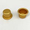 Modern Holiday Candle Cup With Polishing Aluminum Finish Candlestick Liners Case For Christmas Dining Room Decorations
