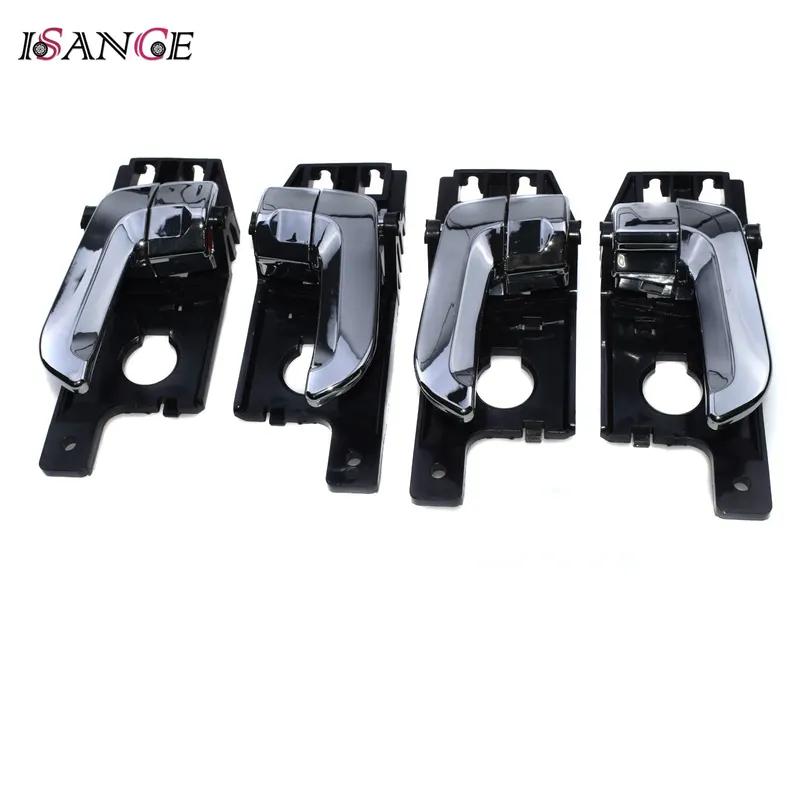ISANCE Outside Exterior & Ide Interior Door Handle Front Rear Left Right For Kia Sportage 2005 2006 2007 2008 2009 2010