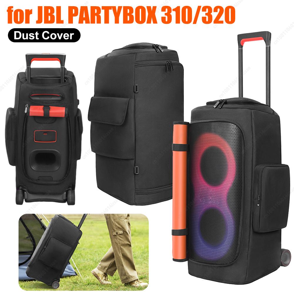 Double-Sided Protective Cover Dust Case Sleeve for JBL PARTYBOX 310/320 Waterproof Speaker Case Travel Protective Storage Bag