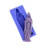 Catholicism Our Lady Prayer Silicone Fondant Soap 3D Cake Mold Cupcake Jelly Candy Chocolate Decoration Baking Tool Moulds