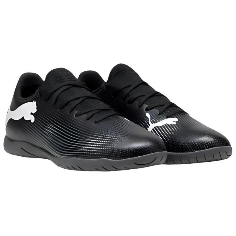 Puma FUTURE 7 PLAY Men Football Boots Black White 107727-02