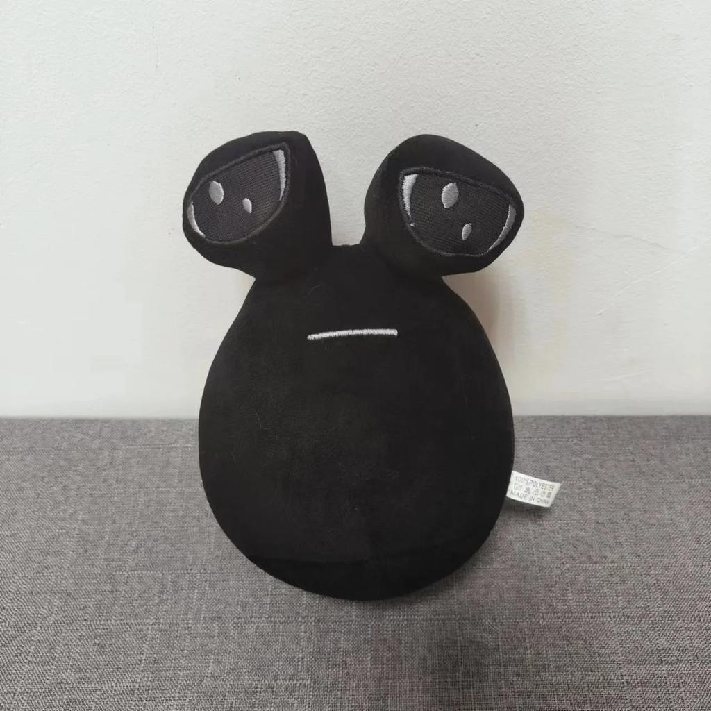 8,6 palce/22 cm Pou Mimozemšťan Plyšák Růžová Usmívající se Tvář Plyšová Hračka Furdiburb Emoce Mimozemšťan Velké Oči Plyšák Plyšové Zvířátko Panenka Pou