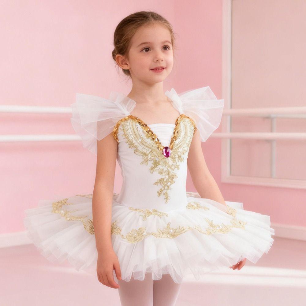 Puffy Kids Ballet Dress Modern Princess Dress Fashion Performance Clothes Children