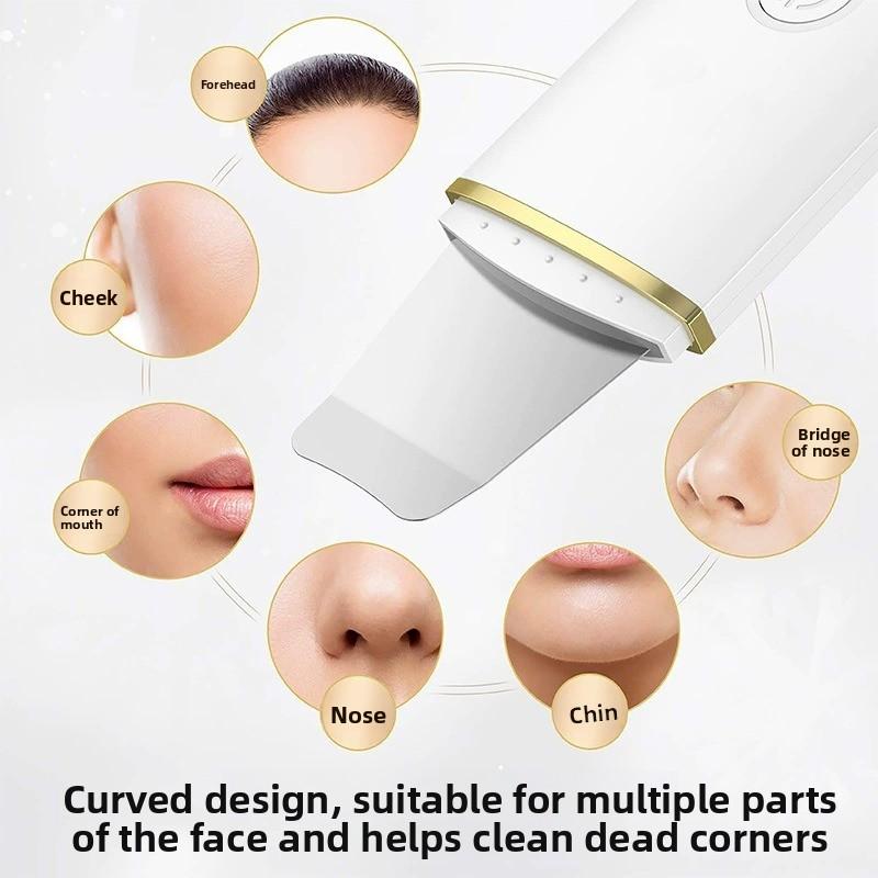 Limpiador facial ultrasónico para eliminar puntos negros y limpieza profunda de poros
