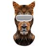 1pcs Animal Balaclava Motorcycle Motocross Ski Snowboard Hat 3D Cat Ski Balaclava Animal Face Covering Full Face Hood Masque