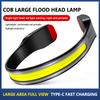 Red Warning Tail Light Waterproof USB Rechargeable Camping Fishing Head Lamp Lantern for Adventure Night Cycling Emergency