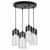 HANGING CEILING LAMP, GLASS PLAFON, LED LAMP