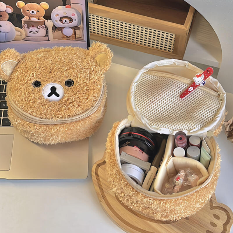 

Lamuse Портативний органайзер-пенал з відділеннями Ведмедик brown